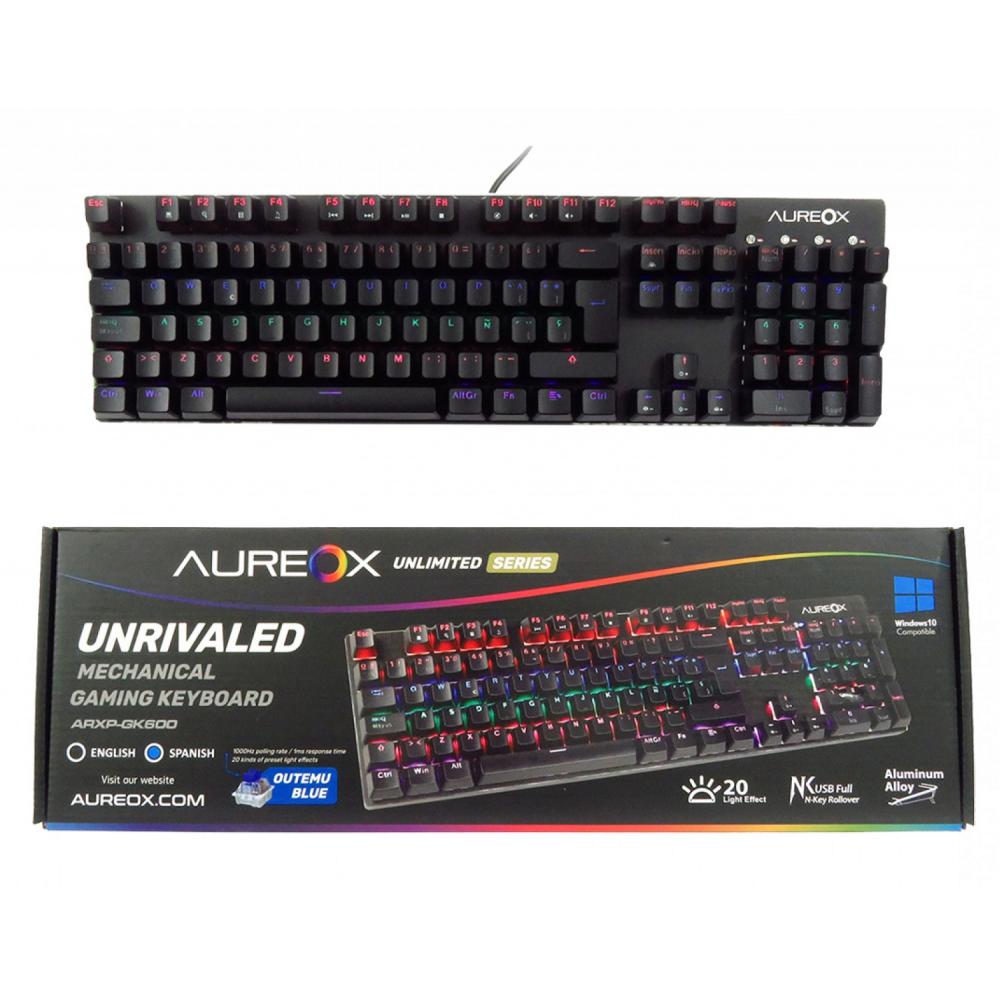 Teclado Aureox MEC Unrivailed Gaming GK600