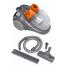 Aspiradora Ultracomb Sin Bolsa 1600w Filtro Hepa Ep Color Gris/Naranja