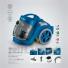 Aspiradora Yelmo 2lts Filtro S/bolsa Hepa 1600w 220v Color Gris/Azul