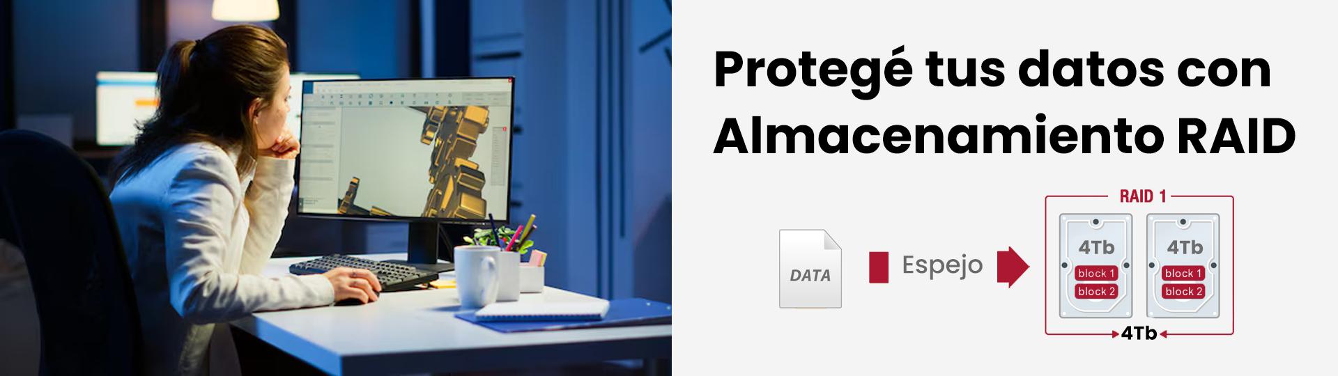 RAID 1: Protección de datos