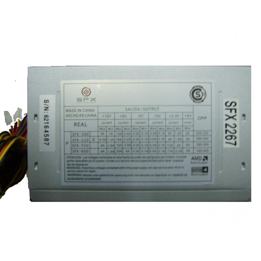 FUENTE SFX 500W sin cable power