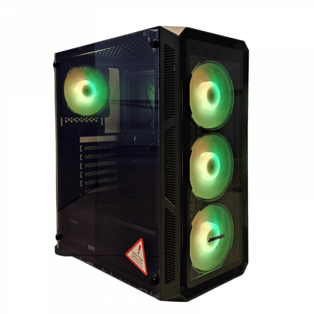Gabinete gamer Aureox Rhea ARX400G c/ven