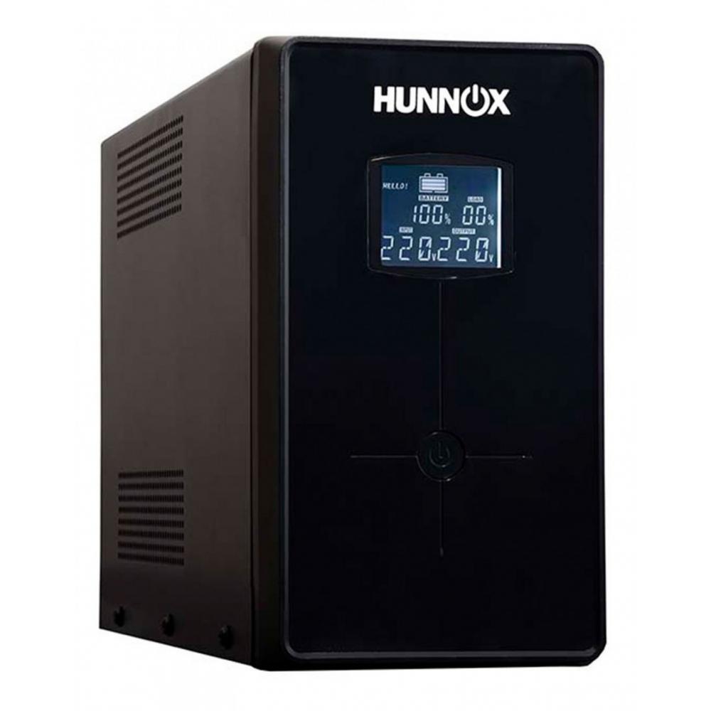 HUNNOX UPS Y ESTABILIZADOR 1500VA METAL LCD C/USB
