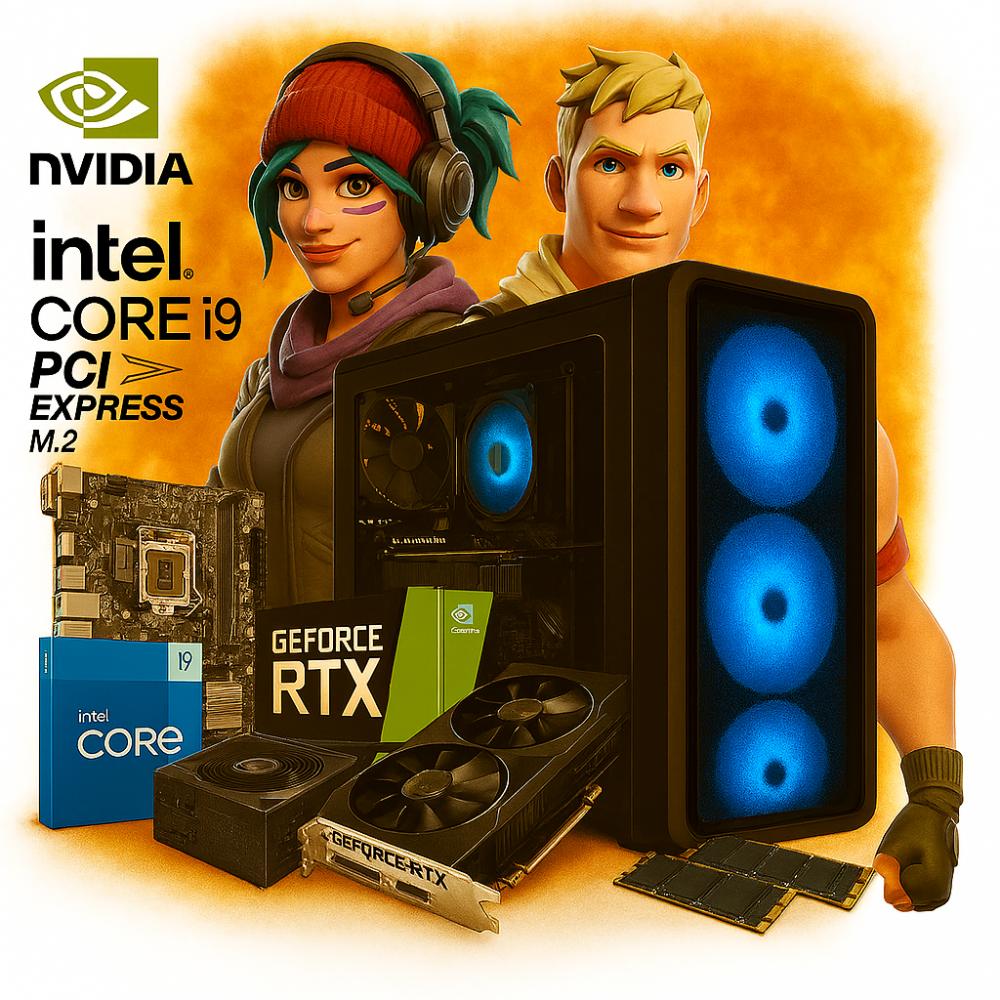 Pc Necxus Gamer Core i9 12900 16GB DDR5 512GB SSD RTX 5060Ti 8GB WIFI/BT