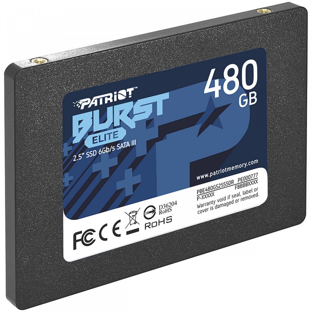 Disco solido interno SSD Patriot Burst 480GB 2.5 Pulgadas