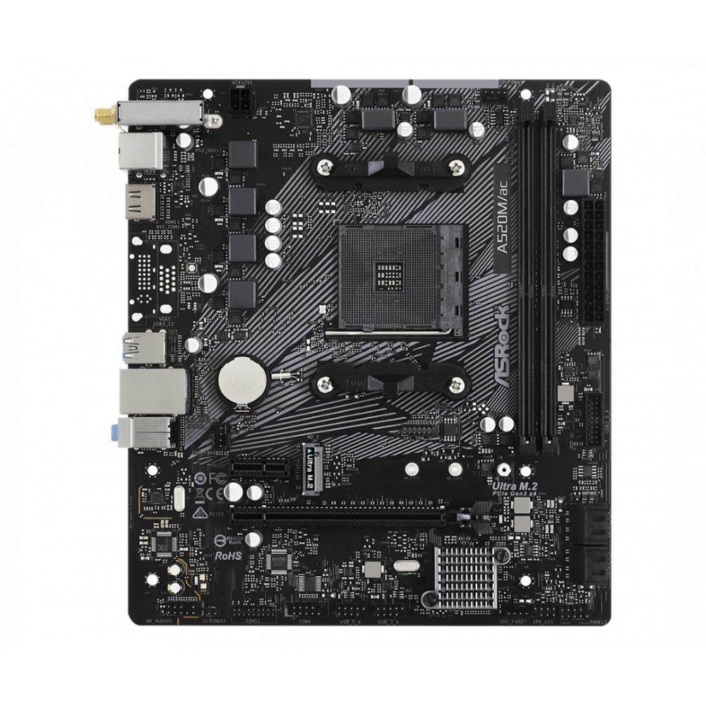 MOTHER ASROCK (AM4) A520M/AC BULK