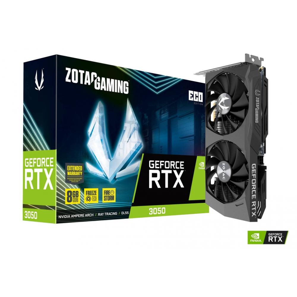 PLACA DE VIDEO ZOTAC RTX 3050 8GB ECO GDDR6