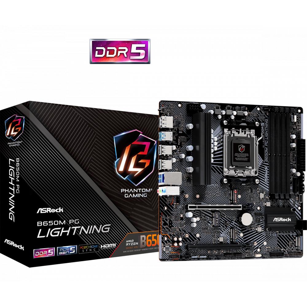 Motherboard Asrock B650M PG Lighting WiFi
