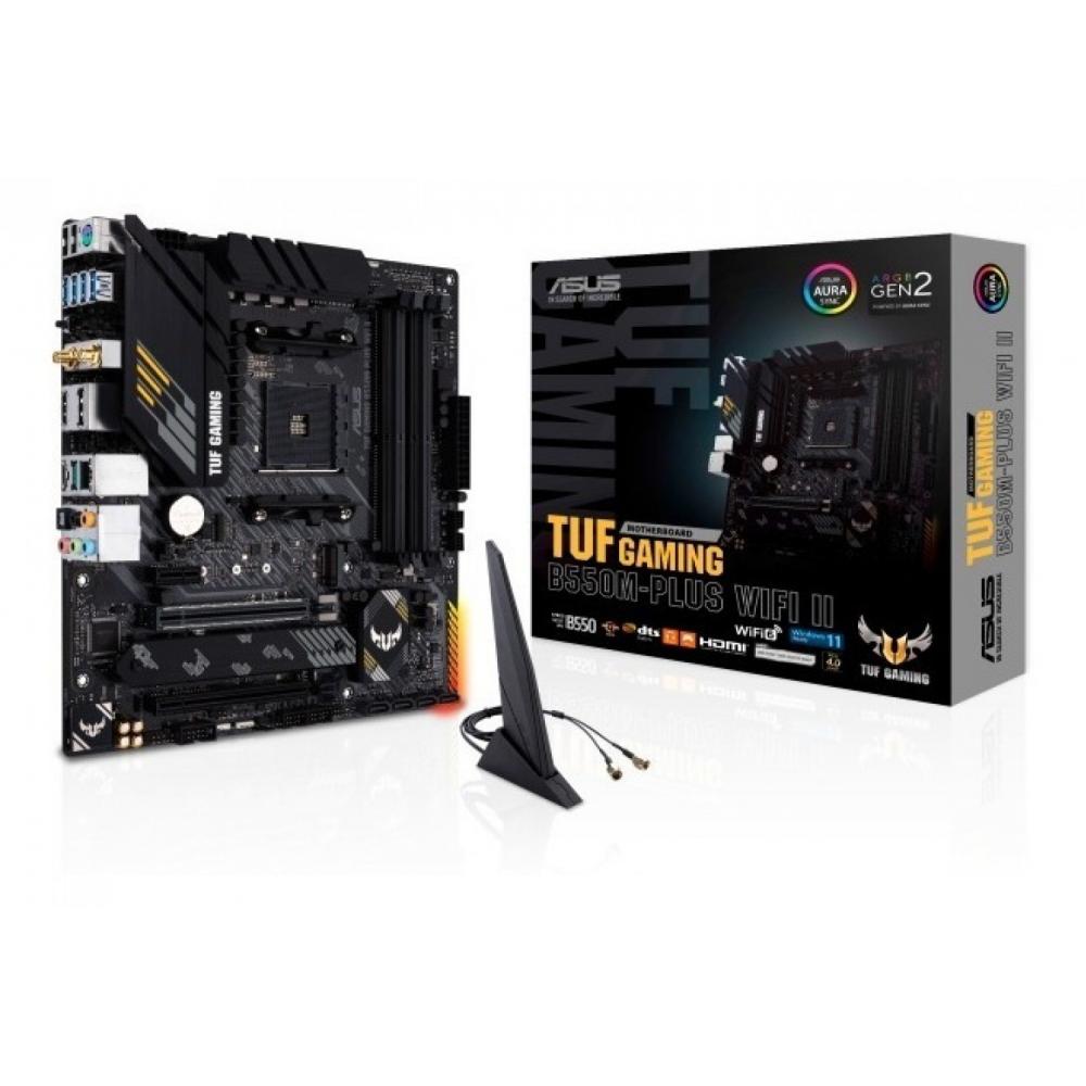 Mother asus (am4) tuf gaming b550m-plus (wi-fi) ii