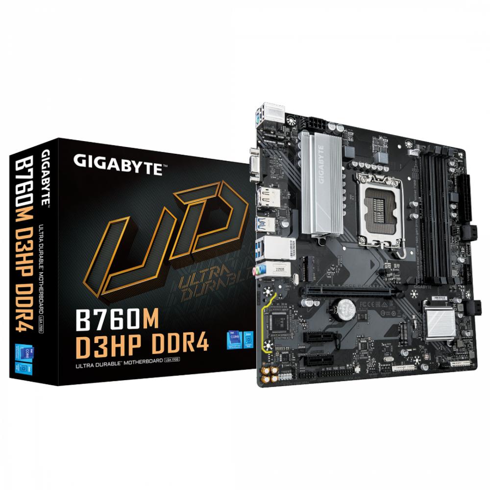 Mother gigabyte (lga1700) b760m d3hp ddr4