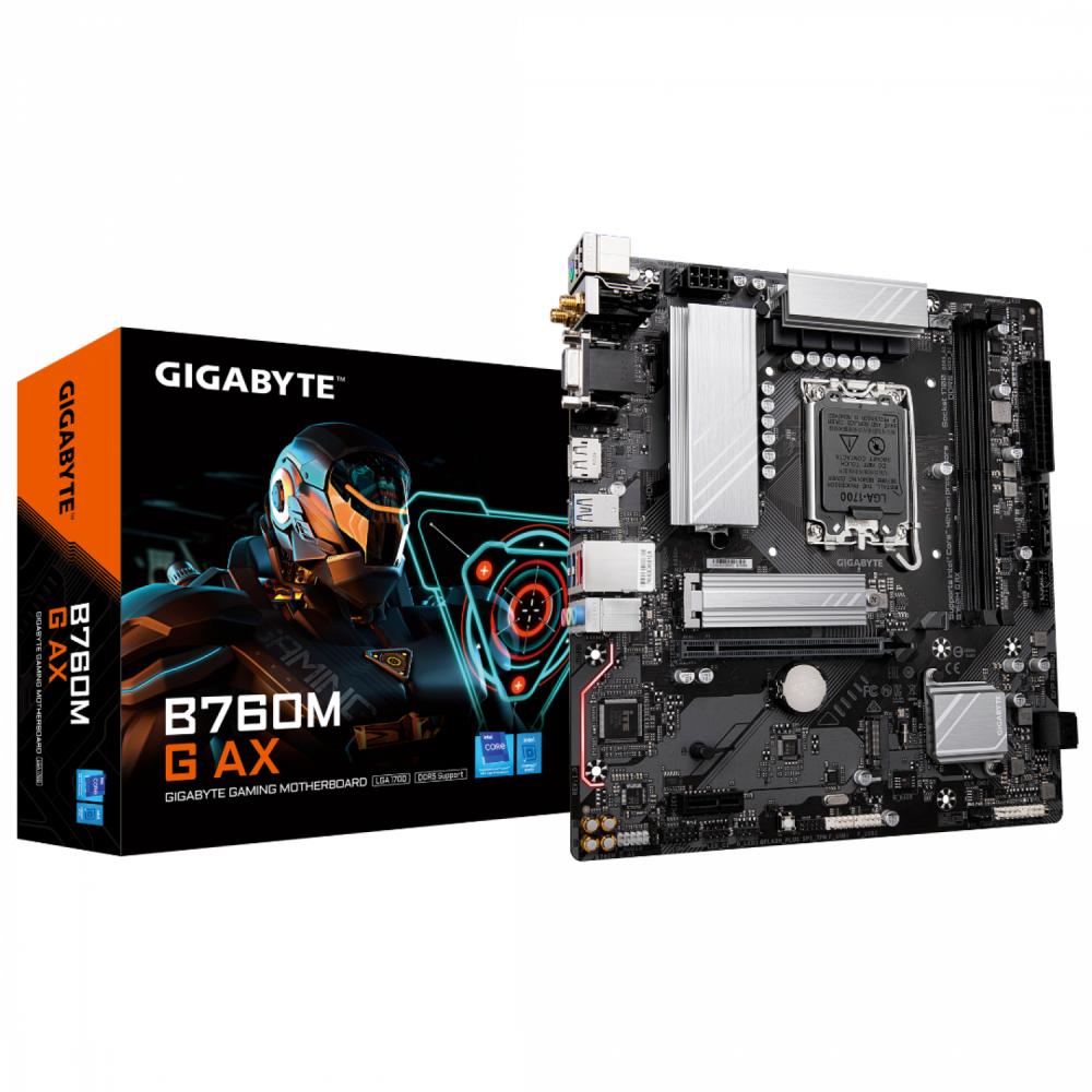 Mother gigabyte (lga1700) b760m g ax