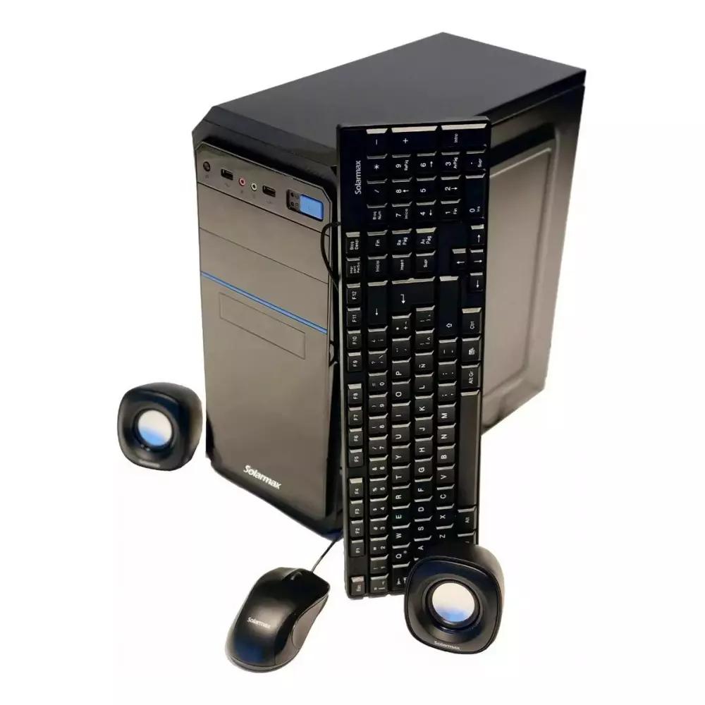 Gabinete Kit + Fuente Thermaltake TR2 500w con Teclado/Mouse/parlantes