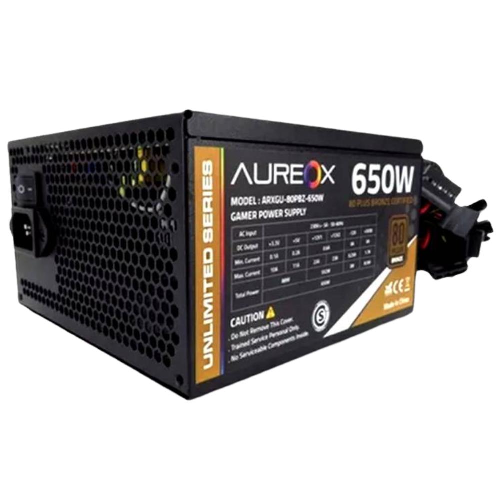 Fuente Aureox 650w 80 plus bronze
