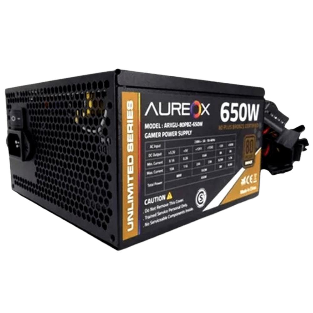 Fuente Aureox 650w 80 plus bronze