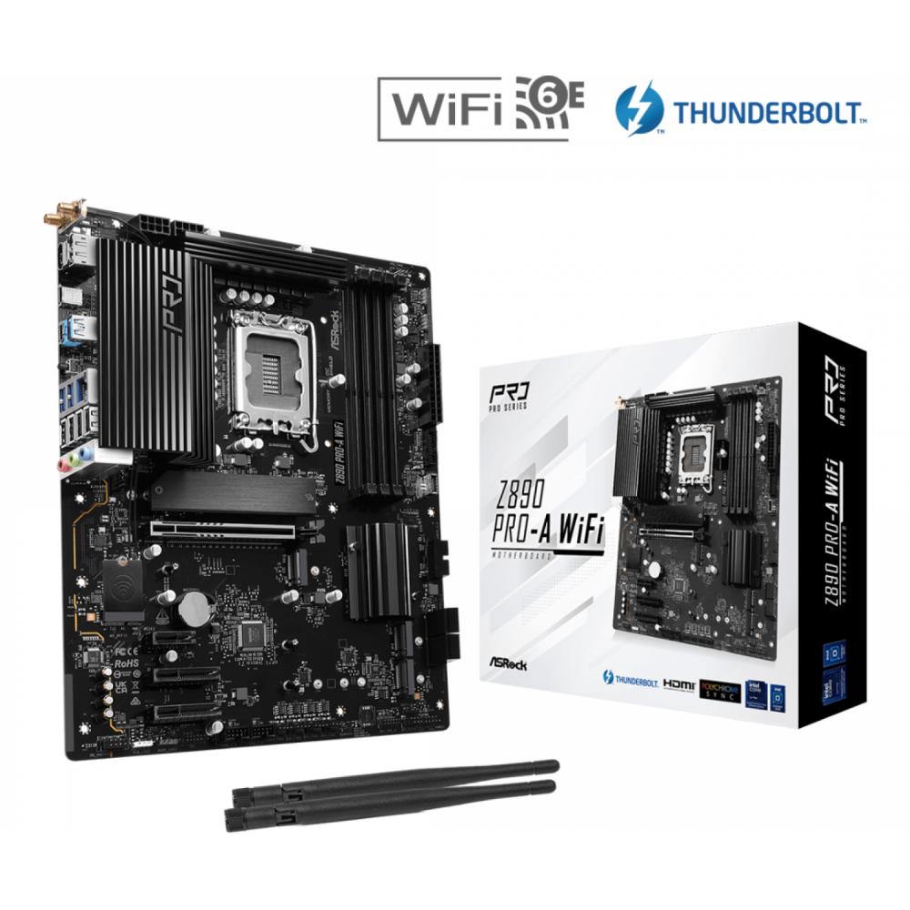 Mother asrock (lga1851) Z890 PRO-A WIFI