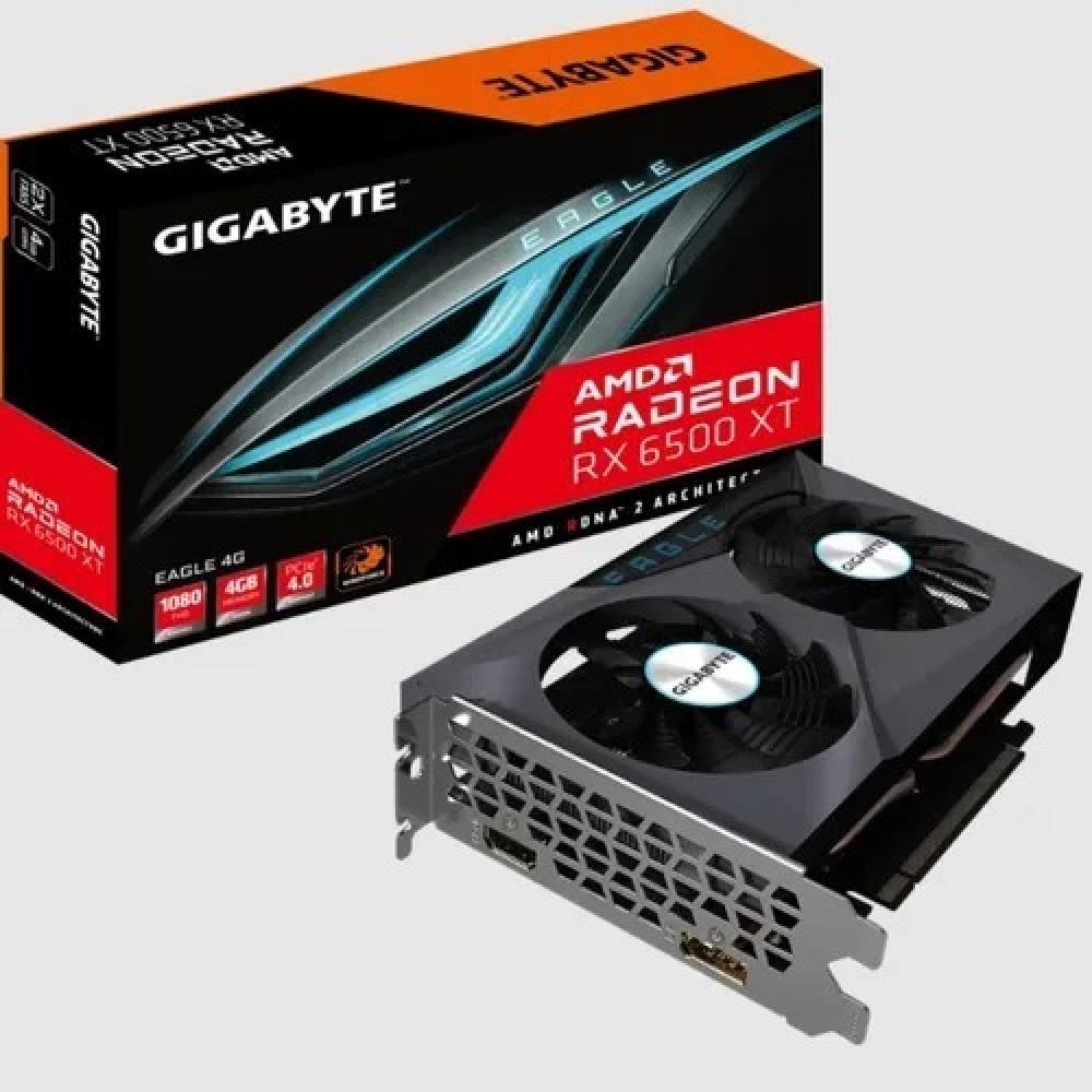 Placa De Video Gigabyte 4gb Rx6500 Xt Eagle Gddr6