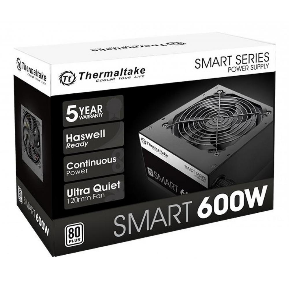 Fuente de alimentación Thermaltake Smart 600W 80 Plus White