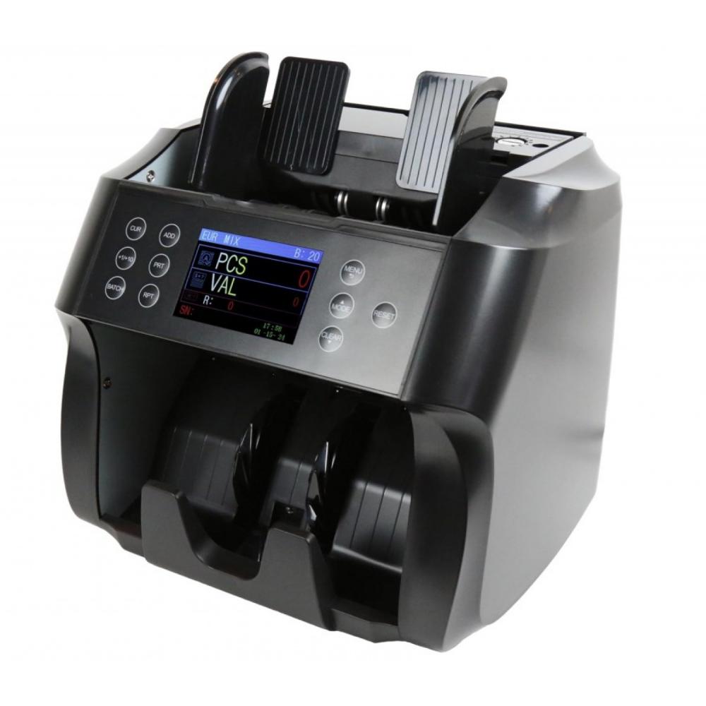 Oxxen t3000um contadora y clasificadora de billetes una bandeja 2 sensores