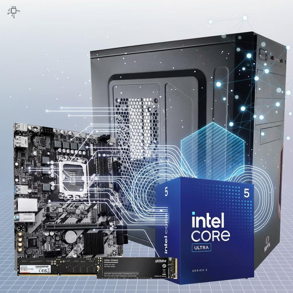 Pc Necxus IA Core Ultra 5 225 16GB DDR5 512Gb SSD PCIe
