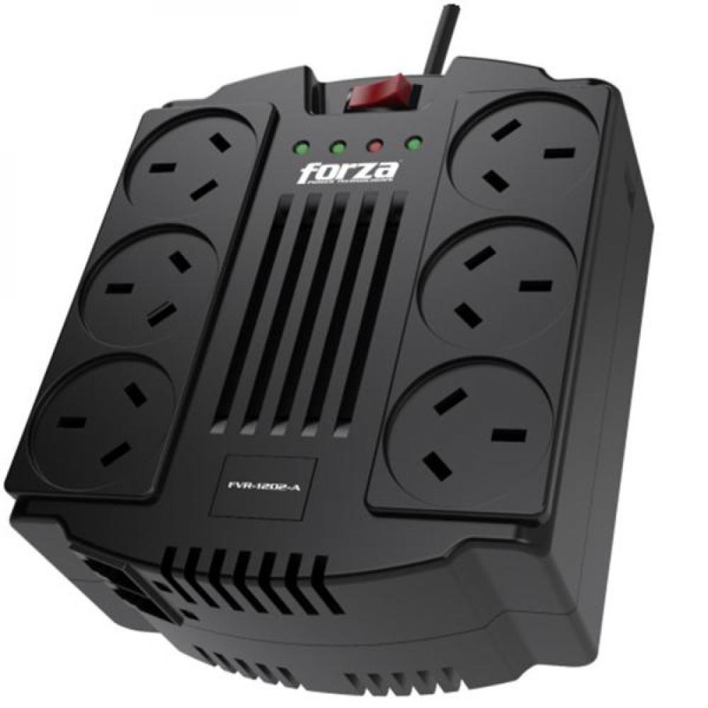 Estabilizador Forza 1200va 600w Indic Led Rj45 USB