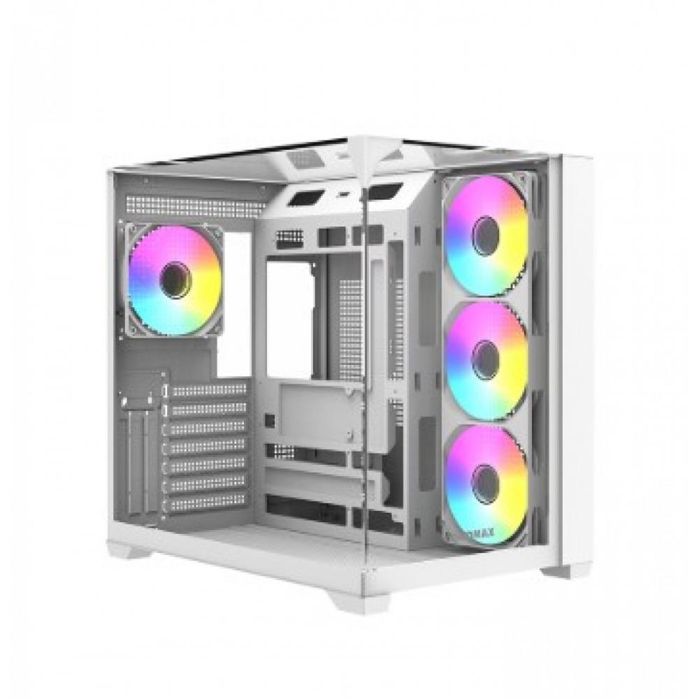 Gabinete Gamer Raidmax Infinita I620 Fishtank 4 Fan Argb