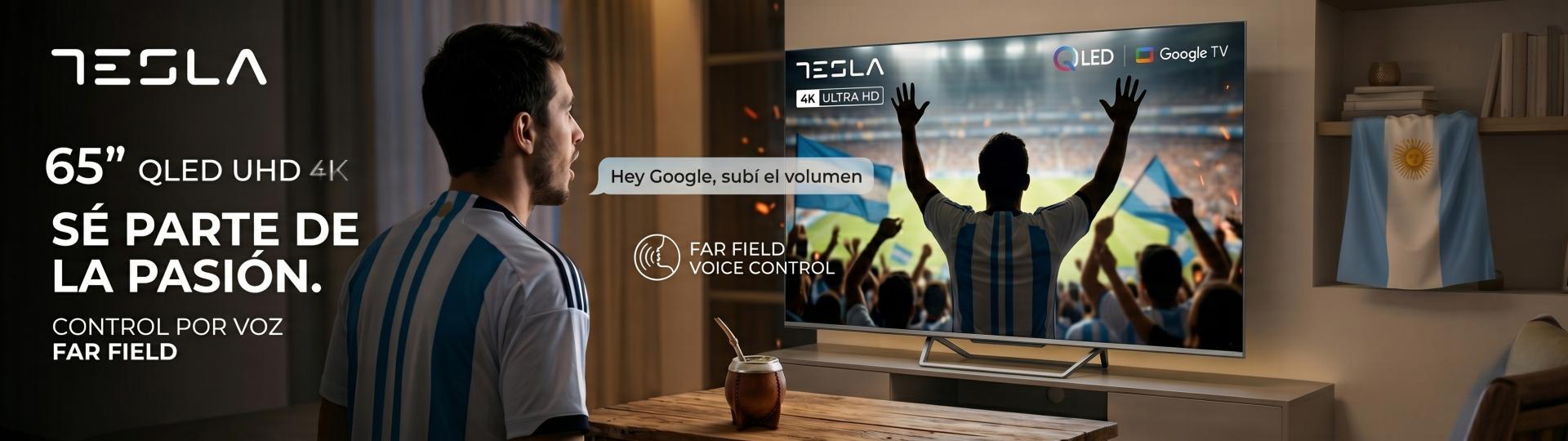 Tu living inteligente: Google TV y comando de voz manos libres