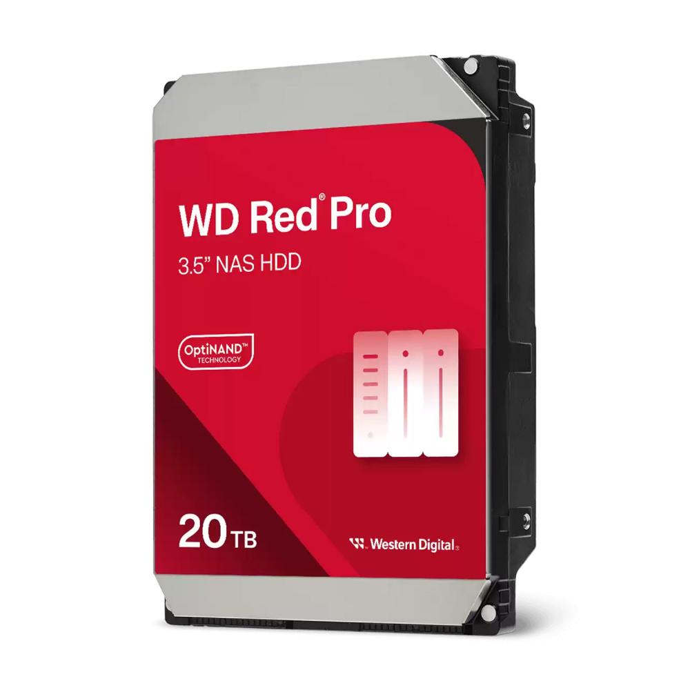 Disco duro interno 20TB Western Digital SATA 3.5 Red Pro NAS