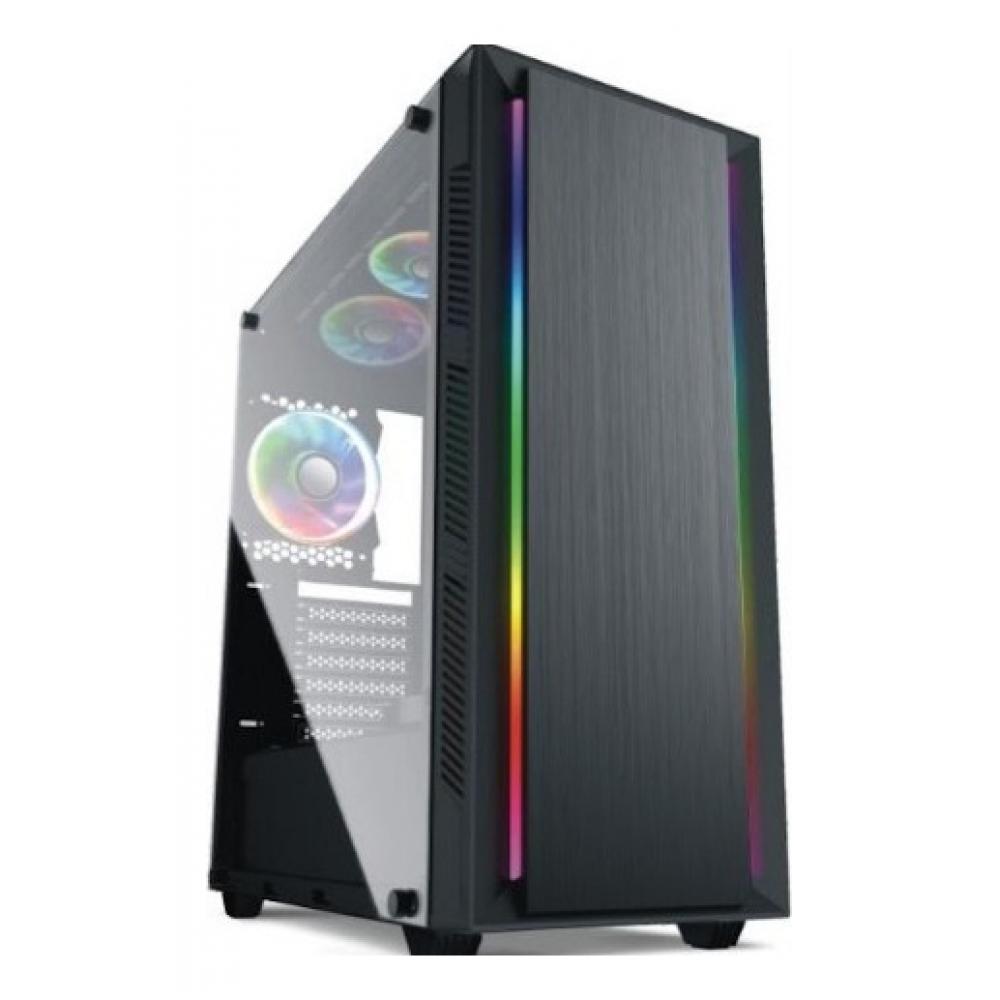Gabinete gamer naxido X500 rgb sin coolers