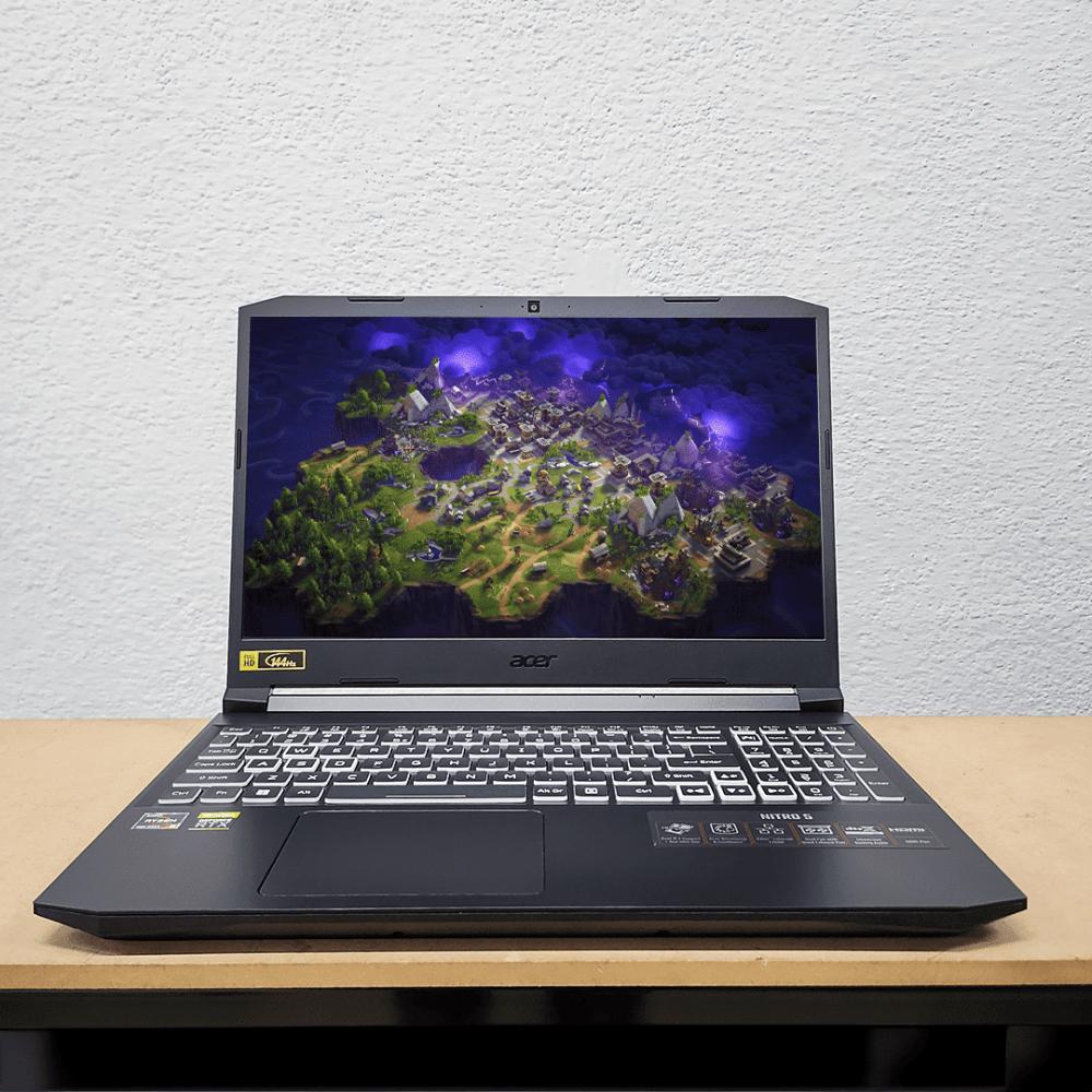 Notebook Acer Nitro 5 AN515-45-R6XD RYZEN 5 5600H RTX 3060 16GB 512GB