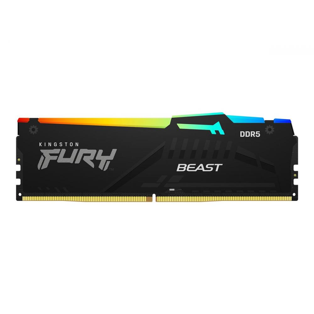 Memoria 16Gb kingston 6400 DDR5 FURY BEAST RGB