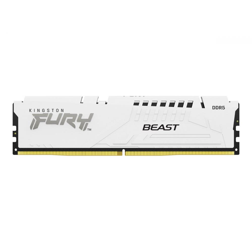 Memoria 16Gb kingston 6400 ddr5 fury beast white
