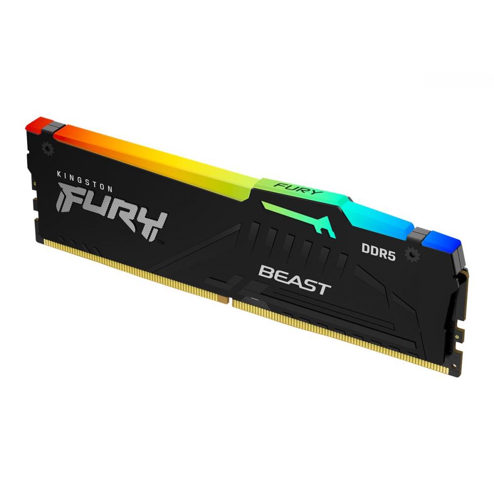 Memoria 16Gb kingston 6800 DDR5 FURY BEAST RGB