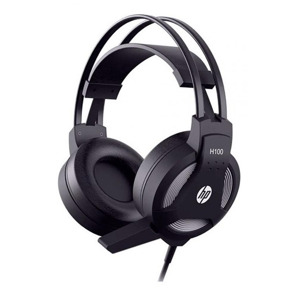 Auricular gamer HP headset H100 microfono 3.5 USB