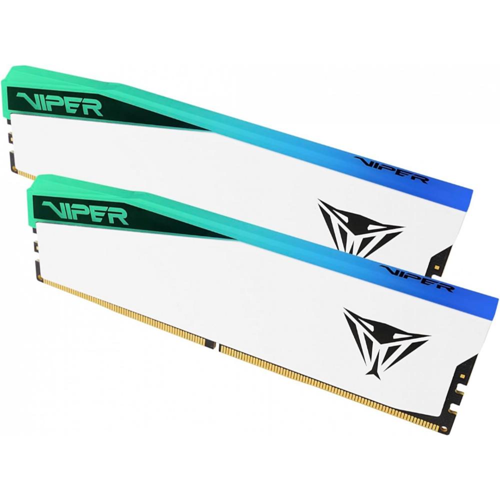 Memoria patriot ddr5 viper elite 5 32GB 6000 mts RGB cl30 white h dual kit