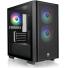 Gabinete gamer thermaltake versa H16 TG RGB black temp glass