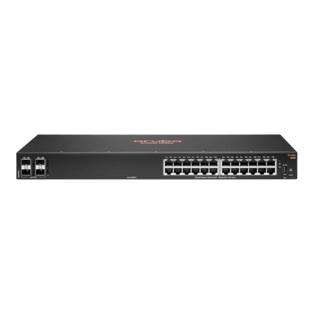 Aruba Switch Hpe 6000 24 Puertos G 4 Puertos Sfp 33w