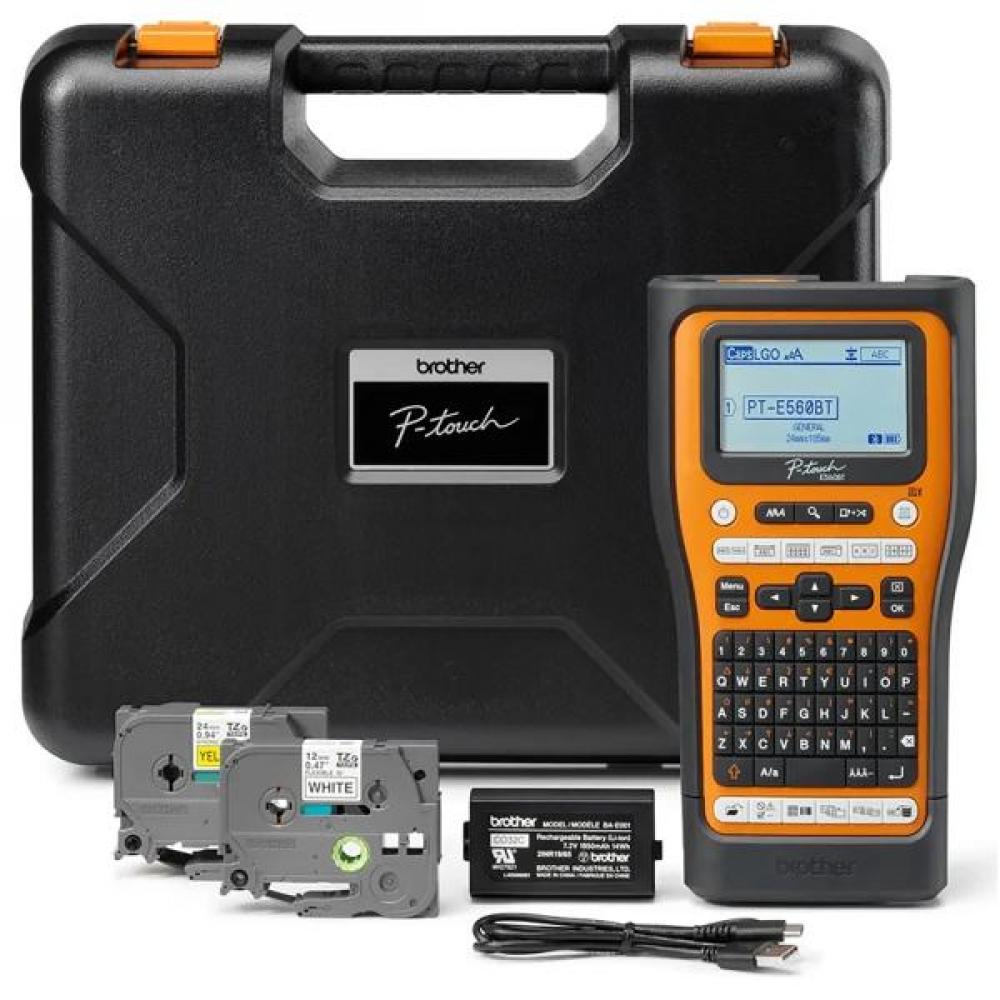 ROTULADORA BROTHER MANUAL P.TOUCH PT-E560BTVP 18MM