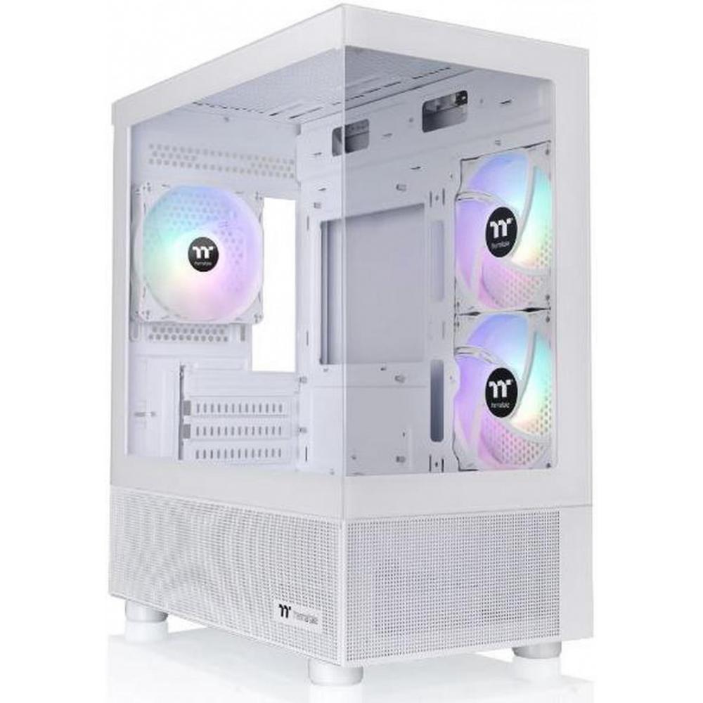 Gabinete thermaltake view 170 TG argb snow white tempered glass