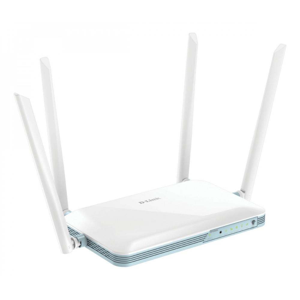 router D-link g403 4G lte wifi 4 n300 4 antenas - blanco