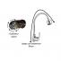 Griferia eurogrif mono cocina rociador flexi modelo strobel