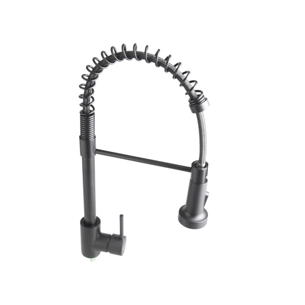 Griferia eurogrif monocomando cocina rociador flexi gourmet modelo nihuil