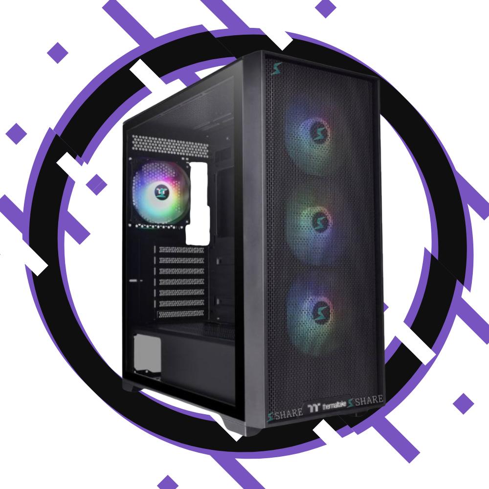 Seleccionar gabinete: - Gabinete Thermaltake H390 + Fuente 750W 80plus Bronze