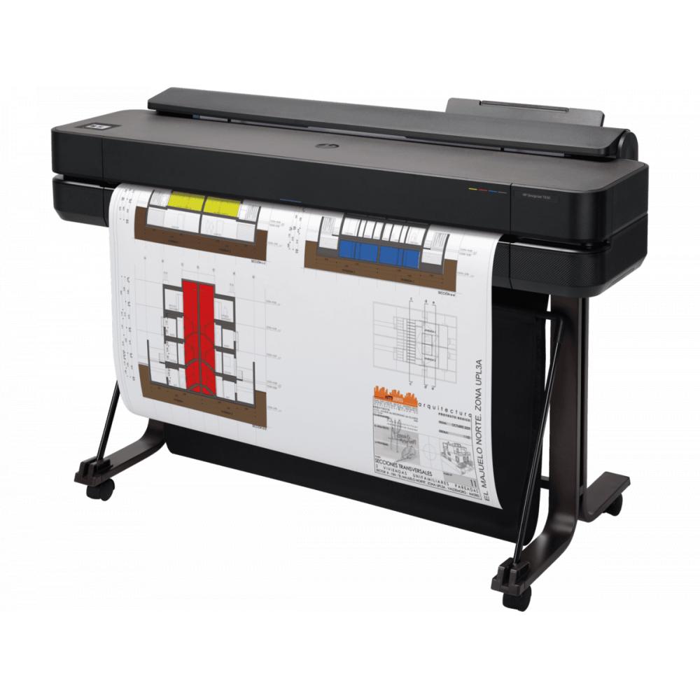 Impresora plotter HP DesignJet T650 de 36p 5HB10D