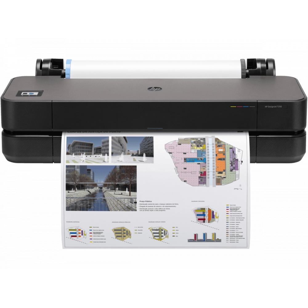 Plotter HP designjet T250 de 24p edicion 2025 5HB06D