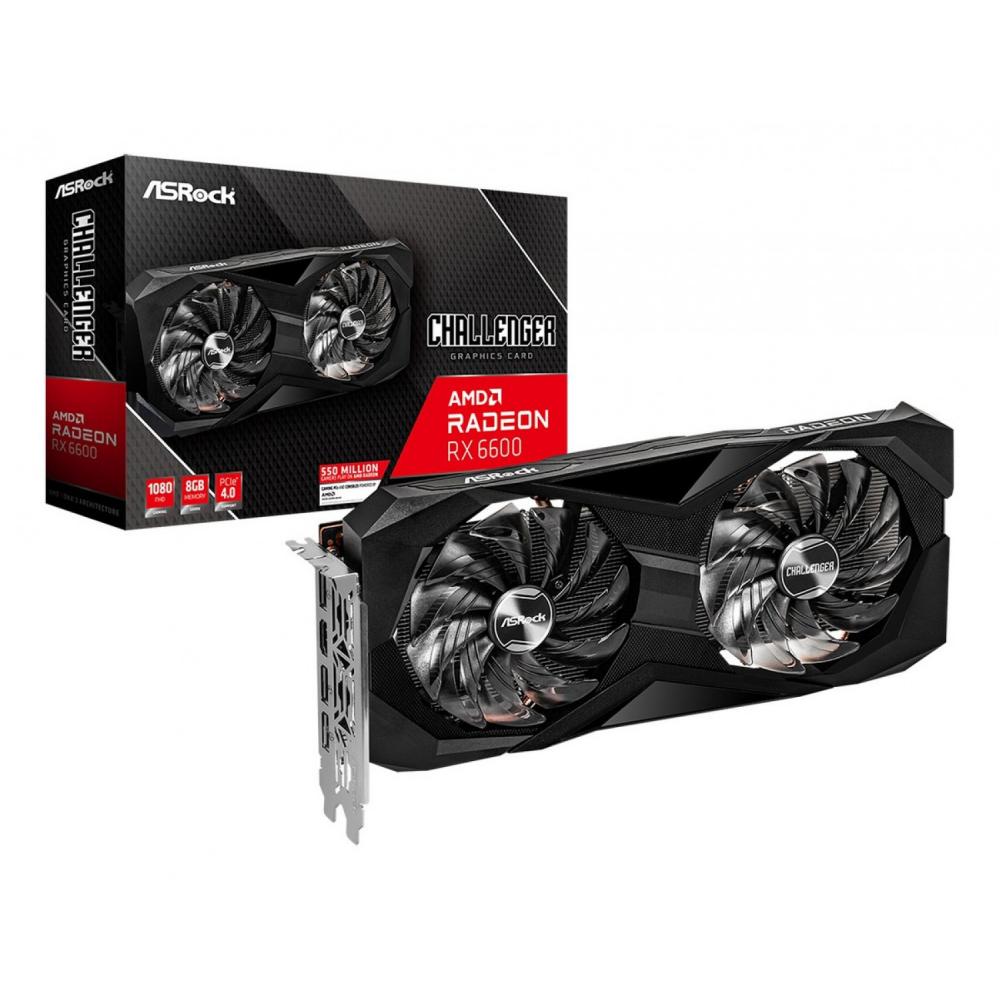 Placa de video asrock RX 6600 8gb challenger