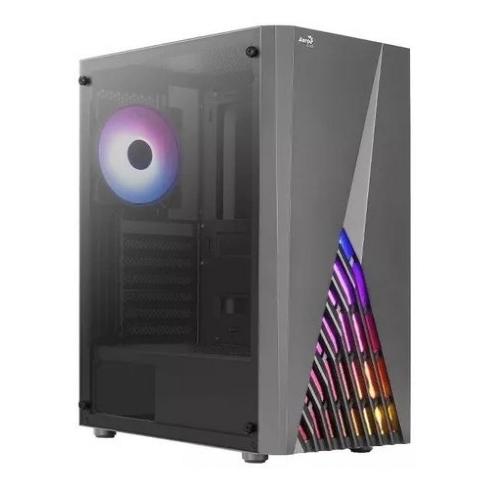 Gabinete aerocool delta mid tower c/ cooler 120mm rgb