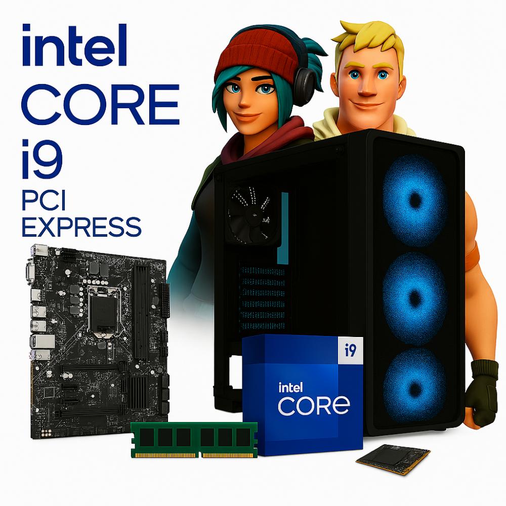 Pc Necxus Gamer Core i9 12900 16GB DDR5 512Gb SSD PCIe WIFI/BLUETOOTH