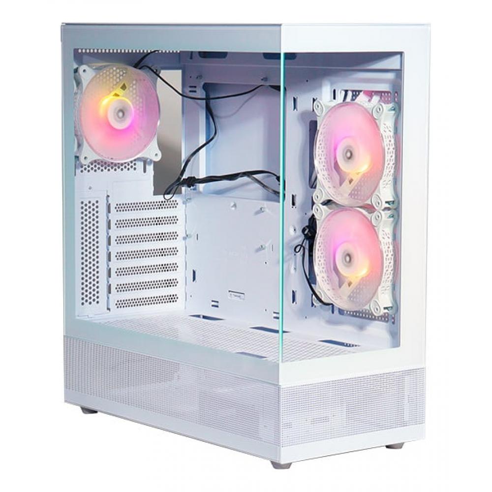 Gabinete gamer Solarmax c/ 3 coolers 120mm argb