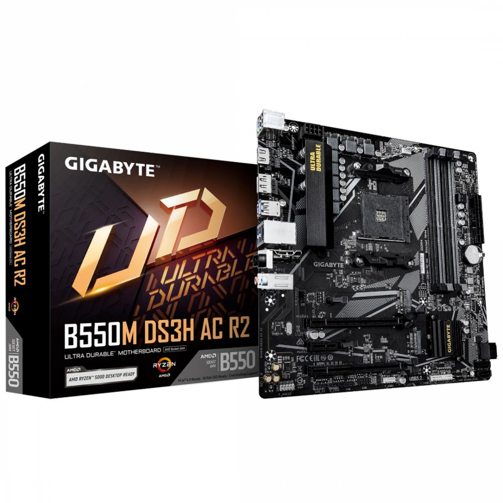 Mother gigabyte (am4) b550m ds3h ac r2 1.0