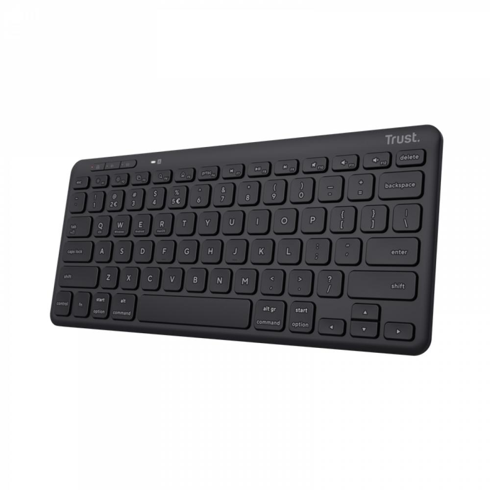 Teclado trust lyra compact inalambrico es